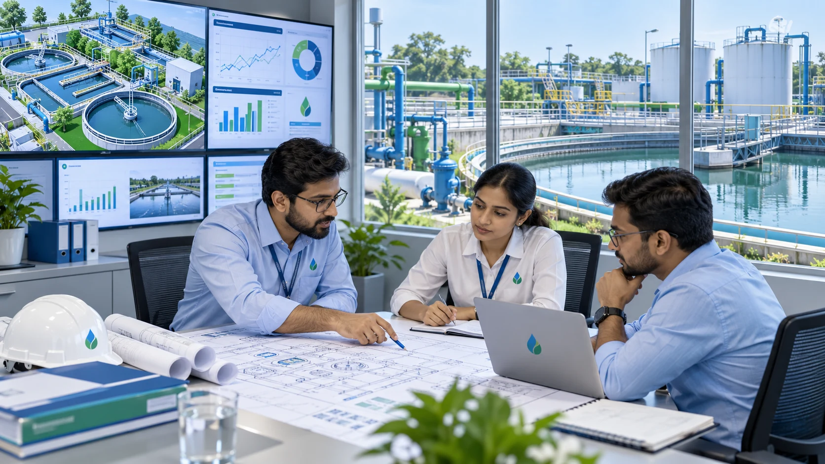 Documentation-ready water performance review for industrial compliance support
