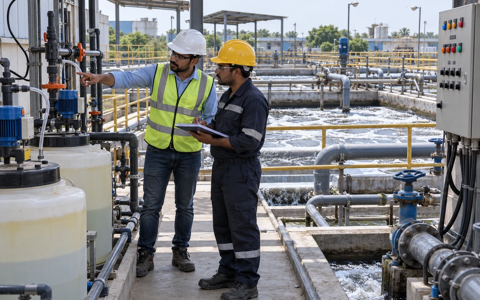 ETP operator support and plant operation guidance