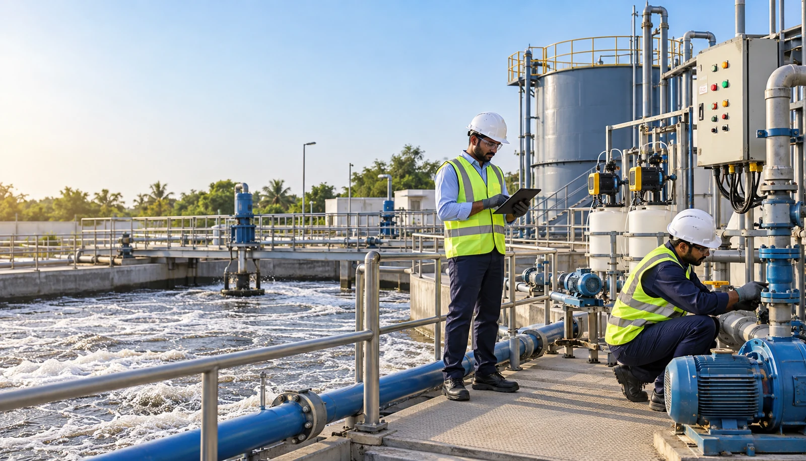 ETP and STP plant AMC maintenance support in Aurangabad