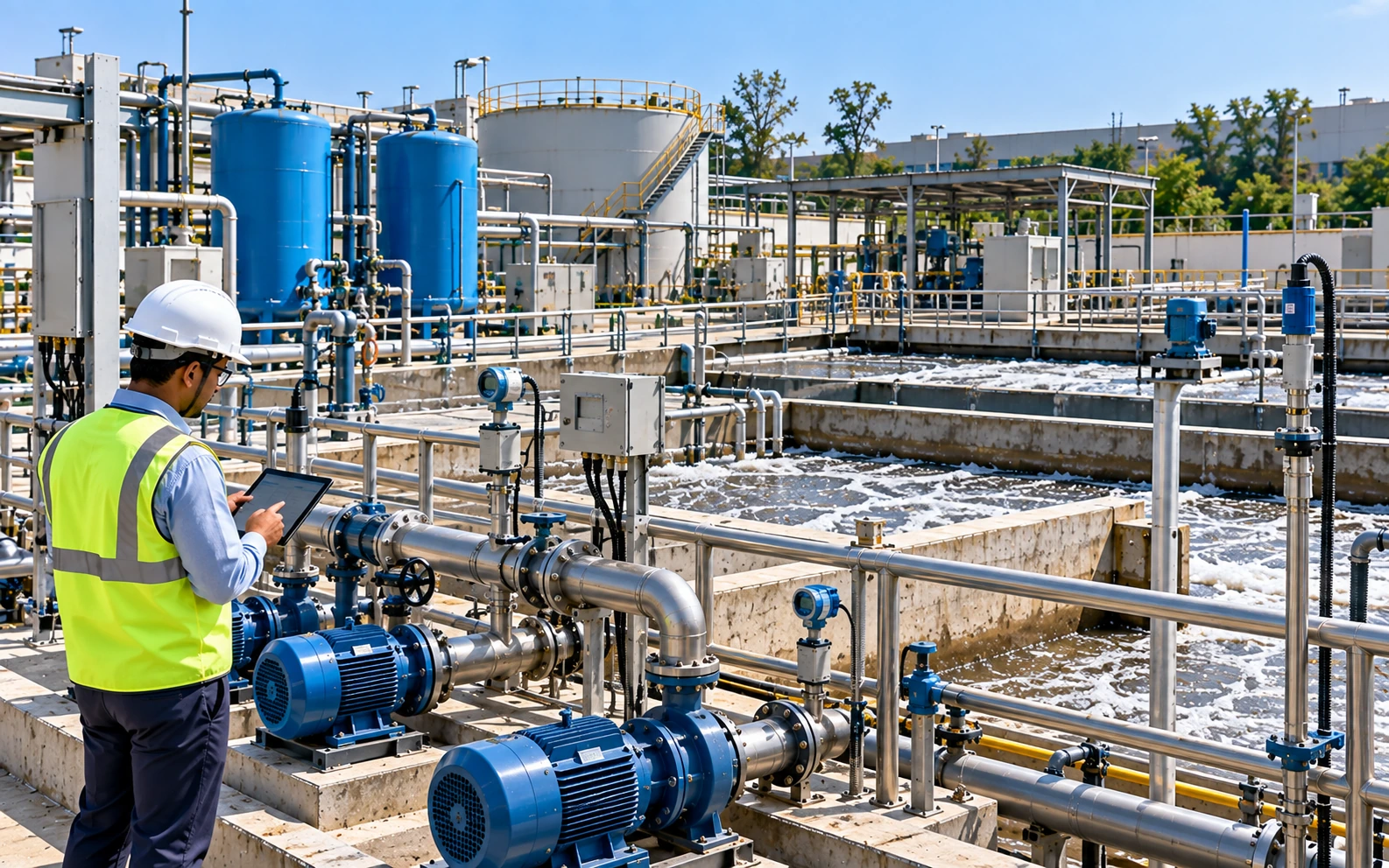Industrial treatment plant assessment for capacity enhancement and performance optimization