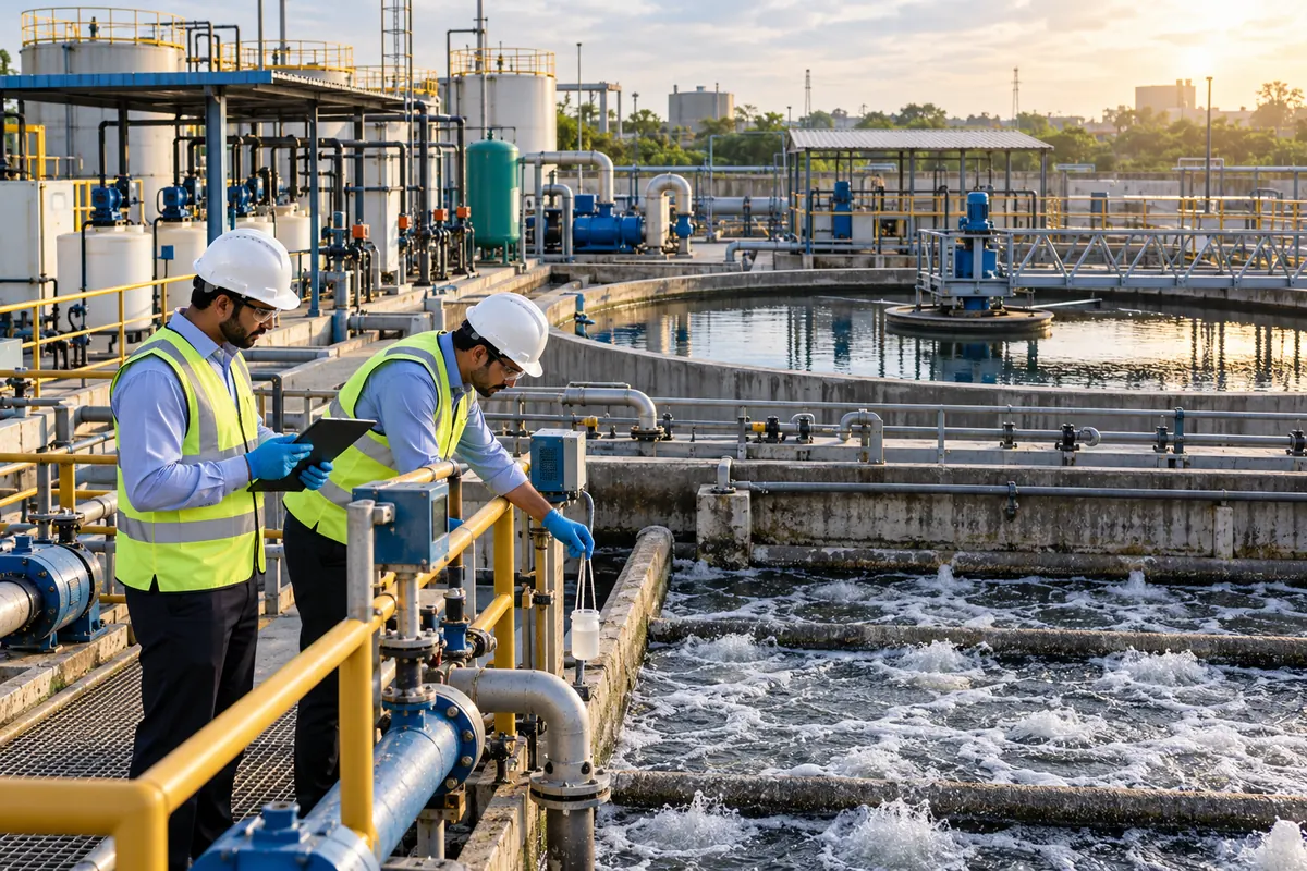 Industrial ETP performance audit to diagnose persistent high COD and revamping requirement