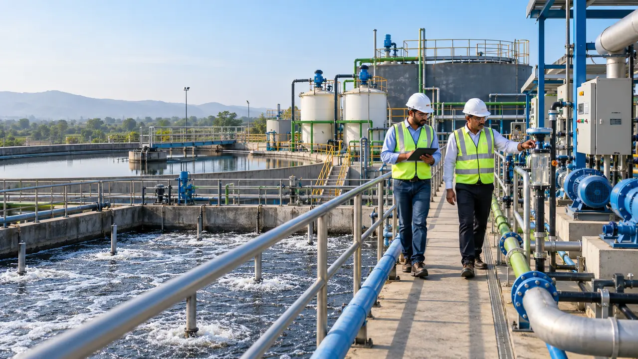 Industrial ETP revamping assessment by water treatment engineers
